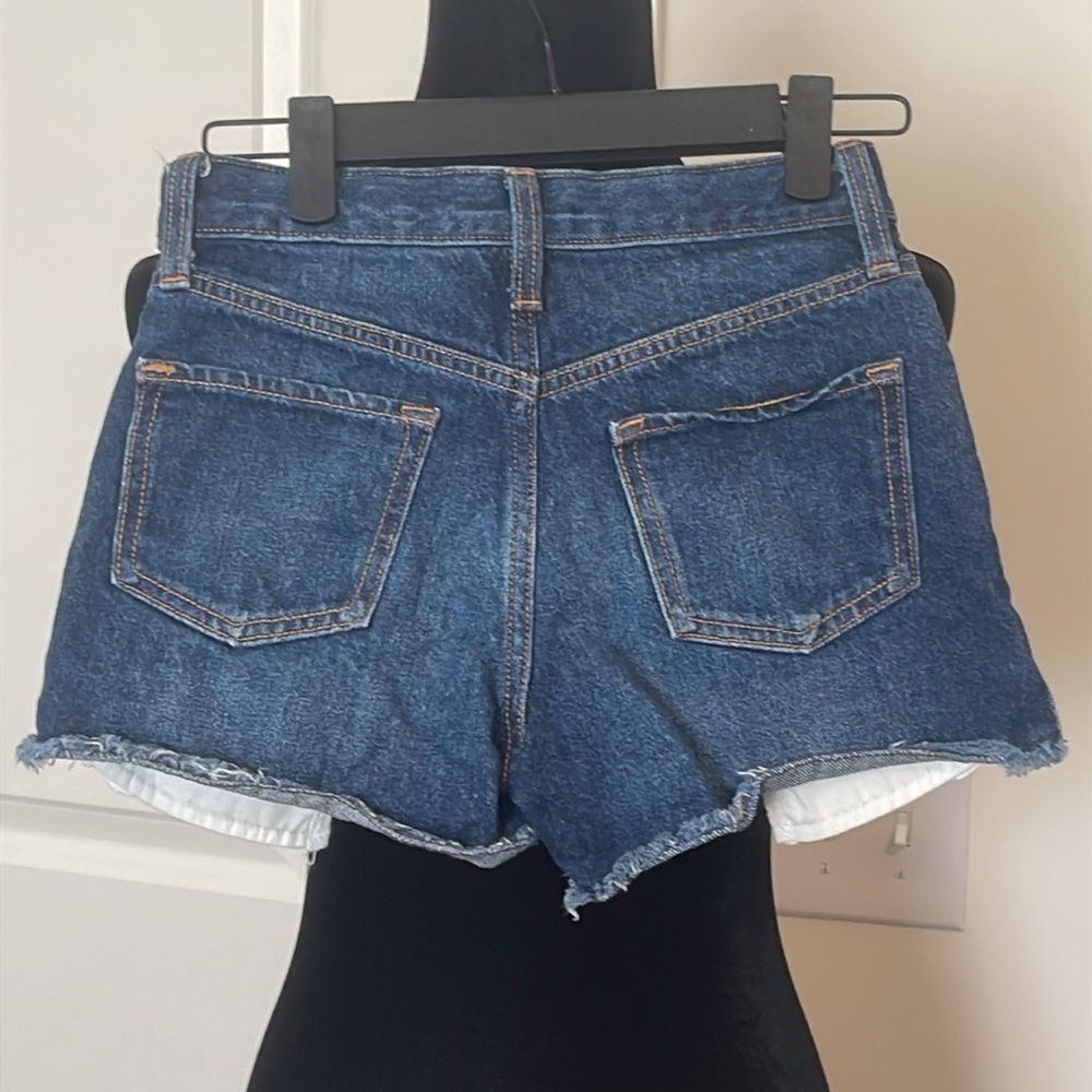 2 Pairs of Old Navy Adjustable Denim Shorts Size 8 - Picture 3 of 9